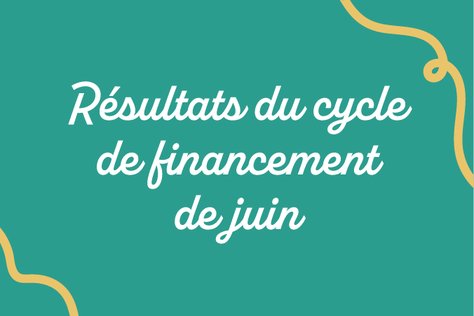 Découvrez les projets retenus